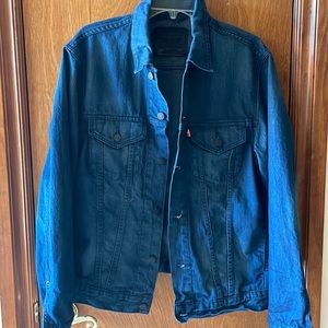 Levi’s overdyed denim jacket size large